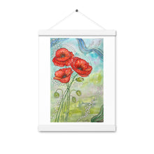 Load image into Gallery viewer, Dream Series - Poppies   Poster with hangers
