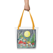 Load image into Gallery viewer, Mushroom Gathering Tote bag
