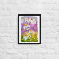 Daisy Love - Framed canvas