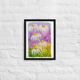 Daisy Love - Framed canvas