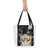 Yawn of the Tiger - Beach Bag