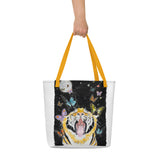 Yawn of the Tiger - Beach Bag