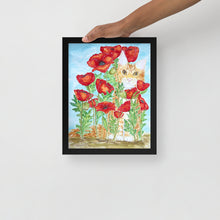 Load image into Gallery viewer, “Bad at Hiding” - Framed poster
