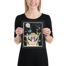 Load image into Gallery viewer, Yawn of the Tiger - watercolor print
